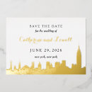 Zoek naar skyline uitnodigingen Sparen de datum