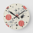 Zoek naar starbursts klokken Jaren '50