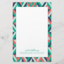 Zoek naar moderne retro briefpapier Patroon