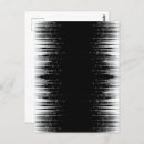 Zoek naar zwarte lijnen briefkaarten Voor iedereen