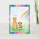 Zoek naar hond condoleancekaarten Regenboogbrug