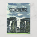 Zoek naar stonehenge briefkaarten Retro