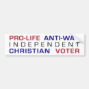 Zoek naar pro life bumperstickers Christelijk