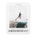 Zoek naar groomsman magneten Getuige (bruidegom)