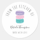 Zoek naar macaron stickers Uit de keuken van