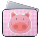 Zoek naar varken laptop sleeves Illustratie