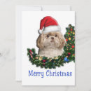 Zoek naar grappige shih tzu kaarten Kerstmis