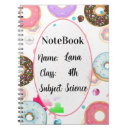 Zoek naar donut notitieboeken Schattig