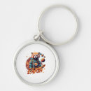 Zoek naar rode panda sleutelhangers Schattig