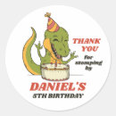 Zoek naar paarse dinosaurus stickers Meiden verjaardag