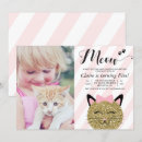 Zoek naar kattenverjaardag uitnodigingen Katje