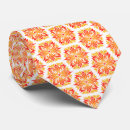 Zoek naar oranje bloemen stropdassen Boho