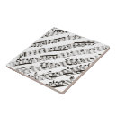 Zoek naar muzikaal tegels Zwart wit