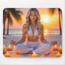 Zoek naar welzijn muismatten Meditatie