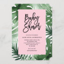 Zoek naar flamingo babyshower uitnodigingen Palmboom
