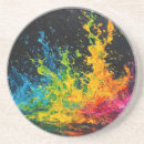 Zoek naar trippy onderzetters Kleurrijk