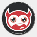 Zoek naar duivels hoorn stickers Hoofd