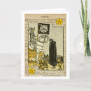 Zoek naar vintage halloween kaarten Illustratie
