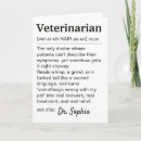 Zoek naar grappige dierenarts kaarten Dokter