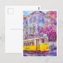 Zoek naar lisboa briefkaarten Illustratie