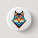 Zoek naar wolven buttons Natuur