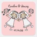 Zoek naar 2 bruiden stickers Lesbisch