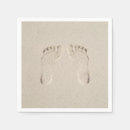 Zoek naar voeten servetten Voetafdruk