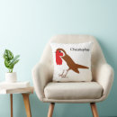 Zoek naar roodborstje kussens Vogel