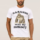 Zoek naar harambe gorilla tshirts Cburn nati
