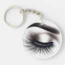 Zoek naar wimpers sleutelhangers Make up