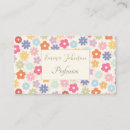 Zoek naar maze visitekaartjes Madeliefje