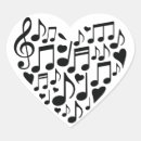 Zoek naar muziek sleutel stickers Musicus