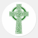 Zoek naar keltisch kruis stickers Groen