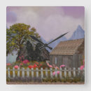 Zoek naar roze flamingo klokken Flamingos