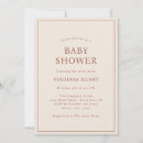 Zoek naar terracotta babyshower uitnodigingen Genderneutraal