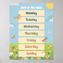 Zoek naar dag van de week posters Weekdagen