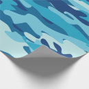 Zoek naar camouflage cadeaupapier Blauw