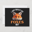 Zoek naar foxes briefkaarten Vos