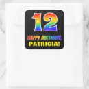 Zoek naar nummer 12 stickers 12e verjaardag