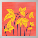 Zoek naar abstracte bloemen posters Tropisch