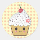Zoek naar kawaii cupcake stickers Schattig voedsel