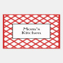 Zoek naar rode keuken stickers Voedsel