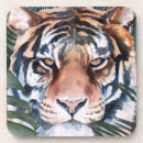 Zoek naar tijger onderzetters Tropische bloemen