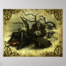 Zoek naar schat eiland posters Schedel