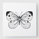 Zoek naar zwart witte natuur klokken Vlinder