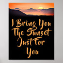 Zoek naar zonsondergang posters Bergen