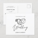 Zoek naar trouwring briefkaarten Modern
