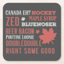 Zoek naar canada onderzetters Rood