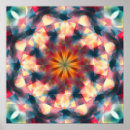 Zoek naar fractal patroon posters Heilige geometrie