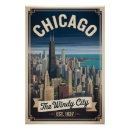 Zoek naar stads posters Chicago illinois